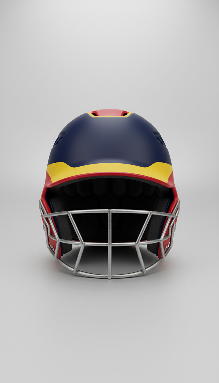 Batting Helmet With Faceguard – Pro-Grade