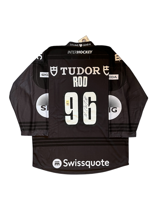 Geneve Servette HC Noah Rod signed Jersey