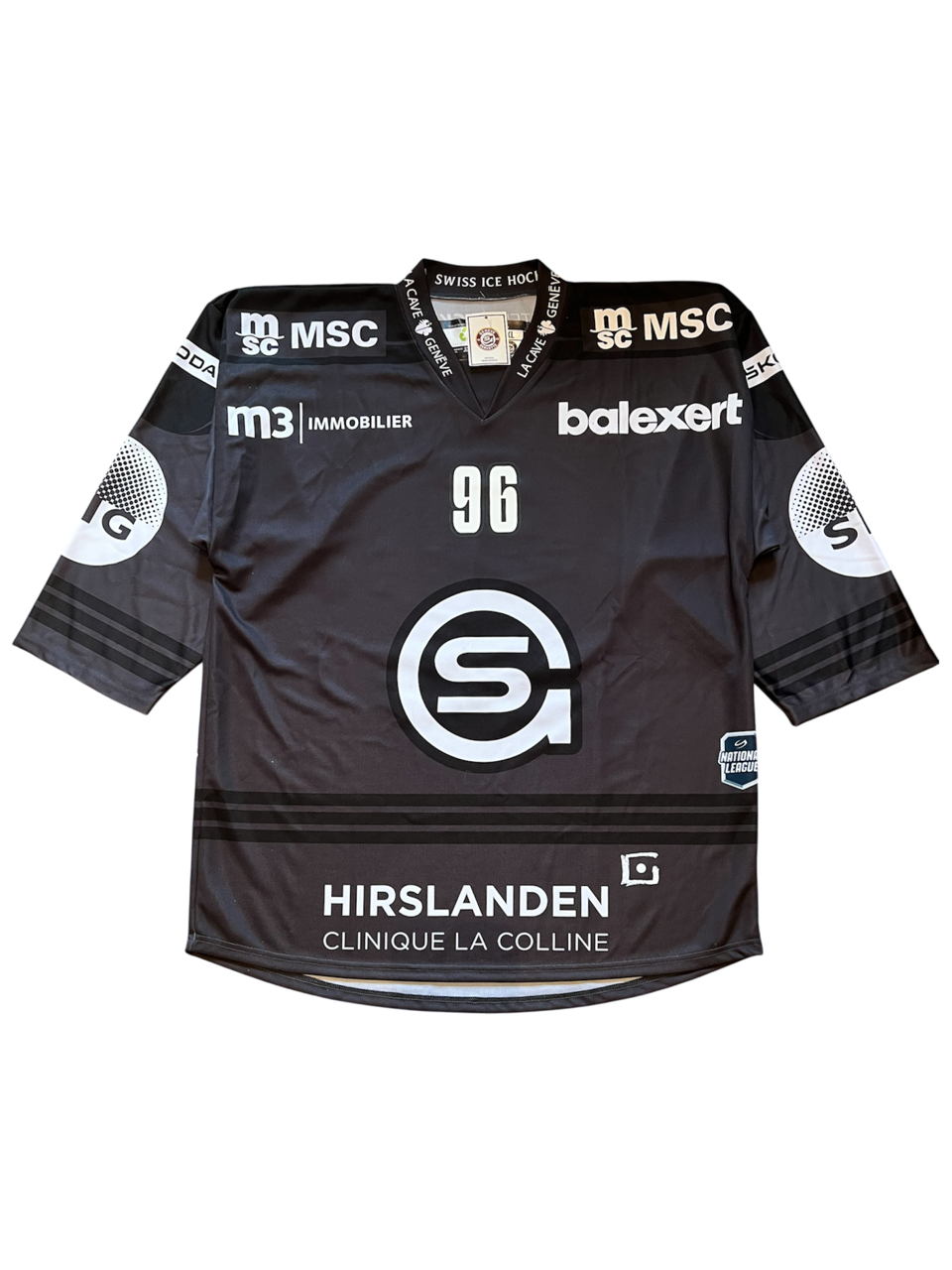 Geneve Servette HC Noah Rod signed Jersey