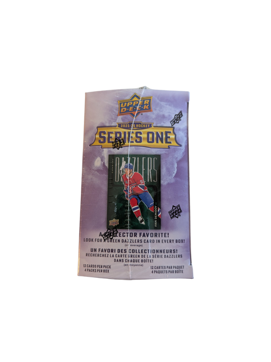 2025 Upper Deck NHL Series 1 Hockey Blaster Box