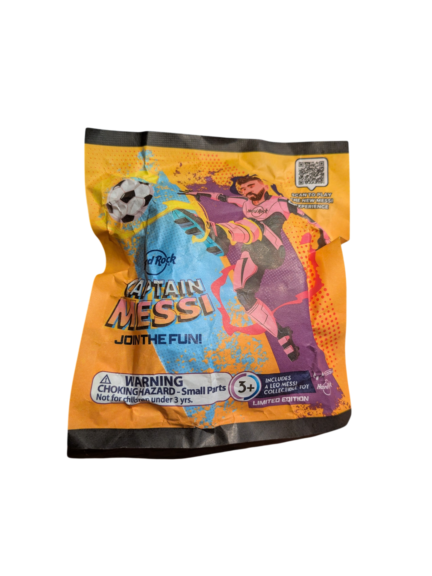 Hard Rock Cafe Captain Lionel Messi Figure Football Toy