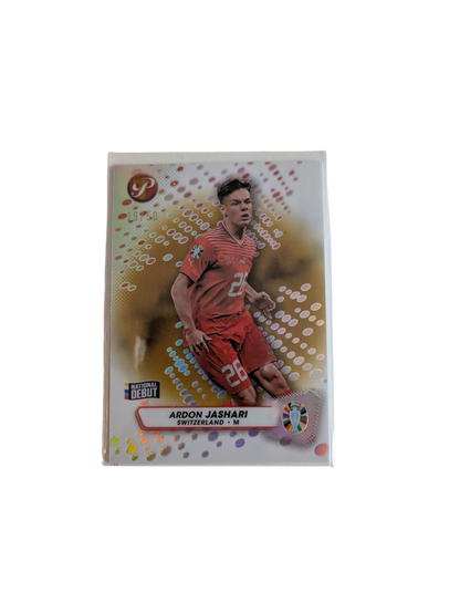 2024 Topps Switzerland National Debut Ardon Jashari 19/50 Card