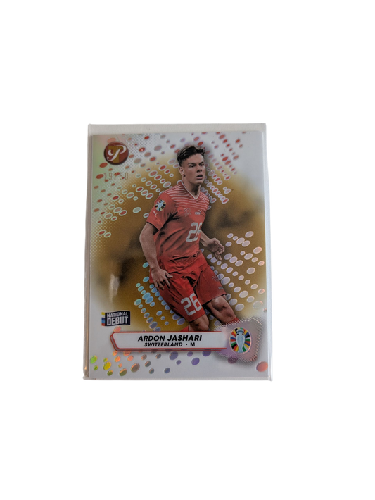2024 Topps Switzerland National Debut Ardon Jashari 19/50 Card