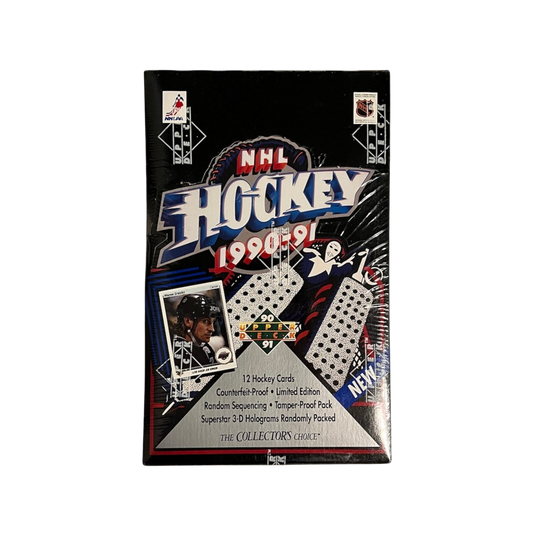 1991 Upper Deck NHL Hockey Collector's Choice Hobby Box