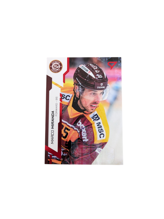 2025 SportZoo National League Genève Servette Marco Miranda 06/20 Red card