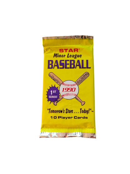 1990 Star Minor League Baseball Series 1 Player Cards Pack
