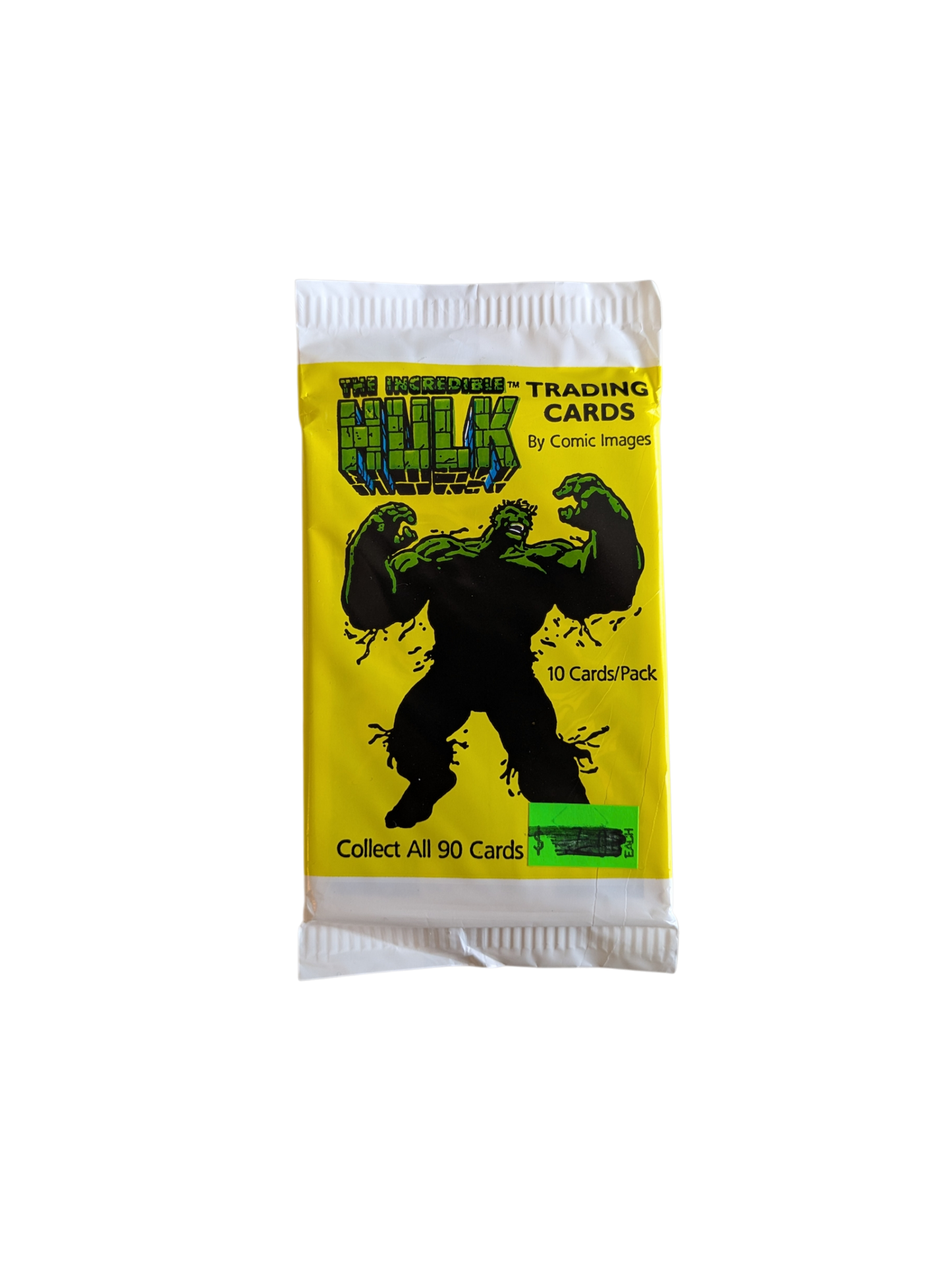 1991 Marvel Entertainment The Incredible Hulk Card Pack