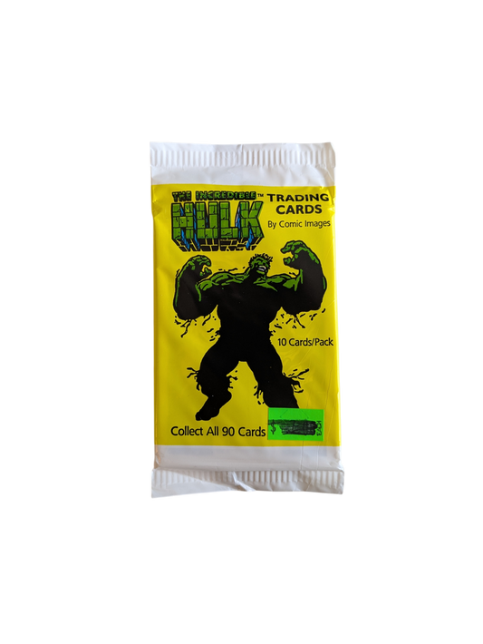 1991 Marvel Entertainment The Incredible Hulk Card Pack