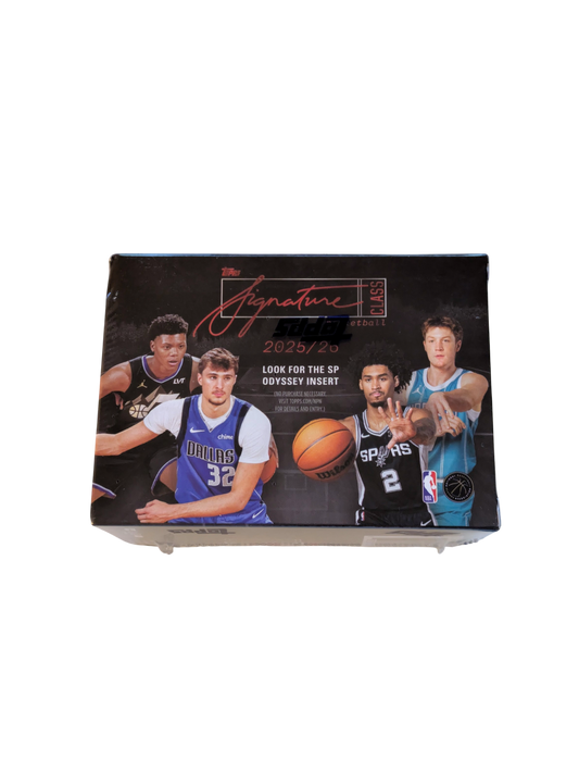 2025-26 Topps Signature Class NBA Basketball Value Box