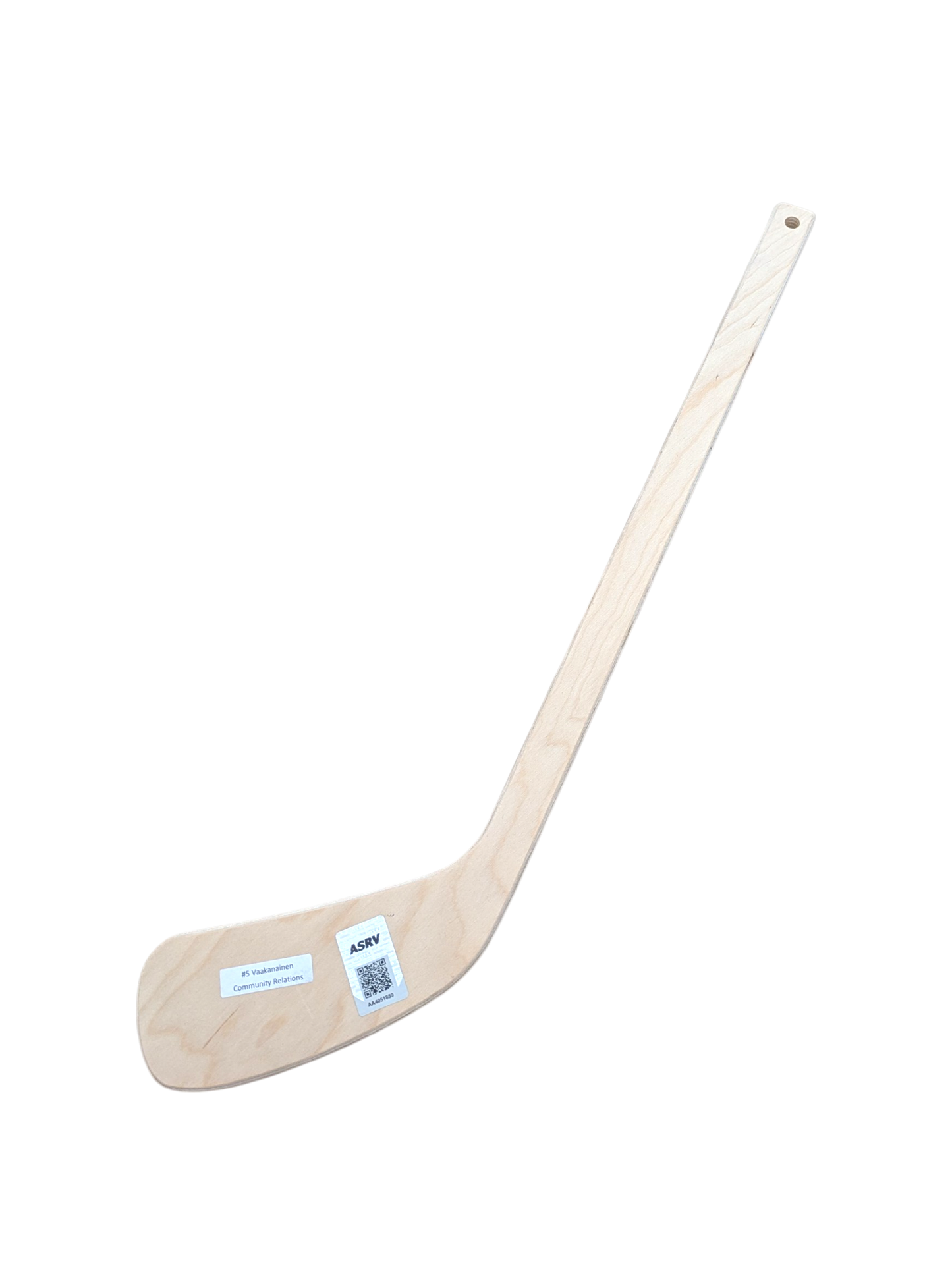 2024 Mini Wood Hockey Stick Anaheim Ducks signed by Urho Vaakanainen