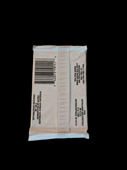 1992 GSS Legends of Indy Racing Collector Cards Pack