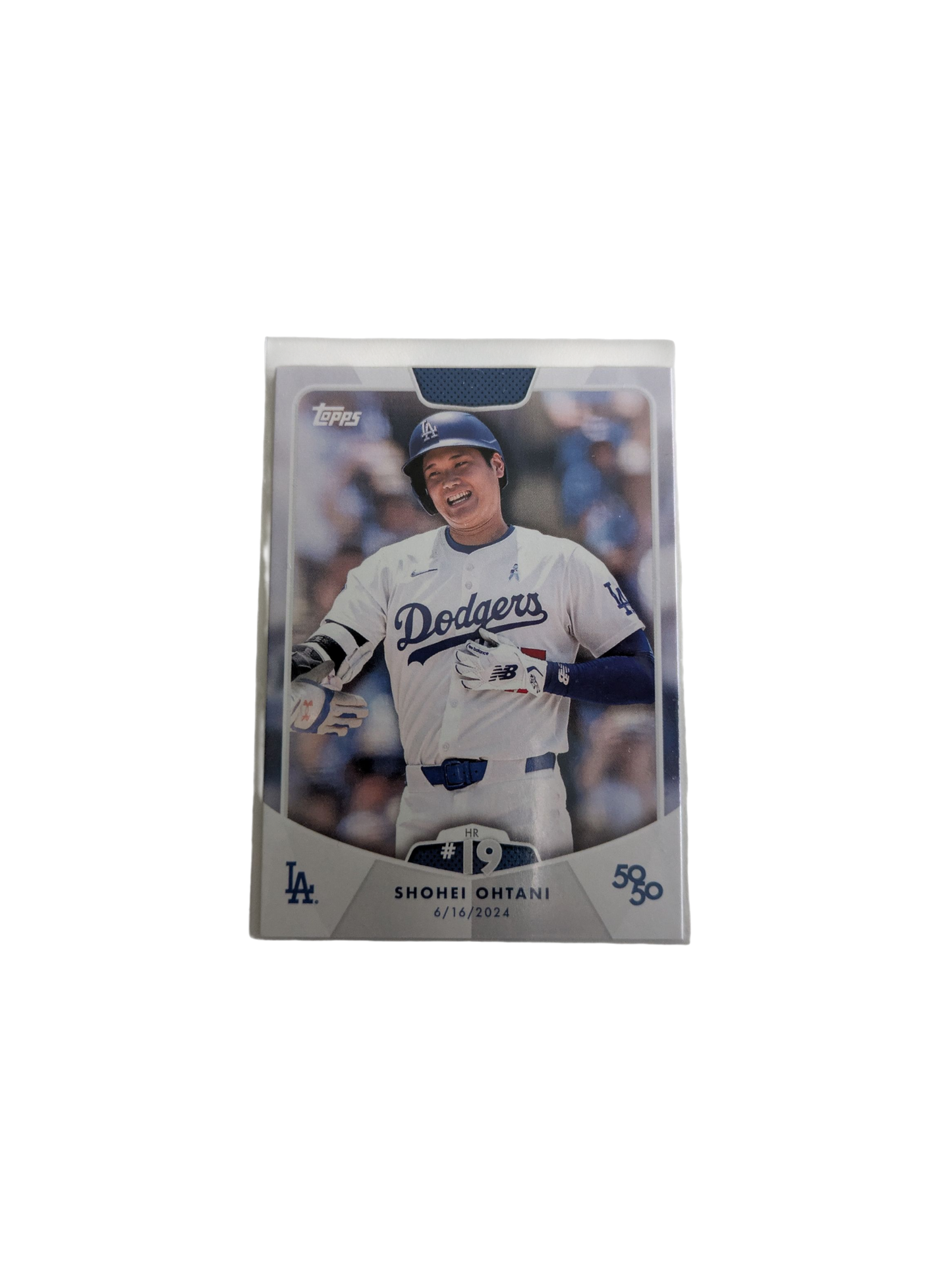 2024 Topps Los Angeles Dodgers Shohei Ohtani 50/50 HR #19 Card
