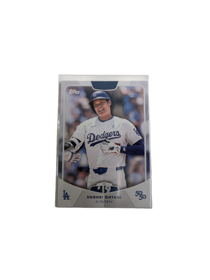 2024 Topps Los Angeles Dodgers Shohei Ohtani 50/50 HR #19 Card