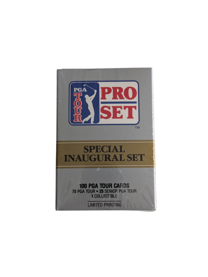 1990 Pro Set PGA Tour Special Inaugural Golf Card Box Set
