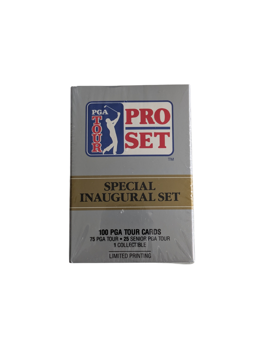 1990 Pro Set PGA Tour Special Inaugural Golf Card Box Set