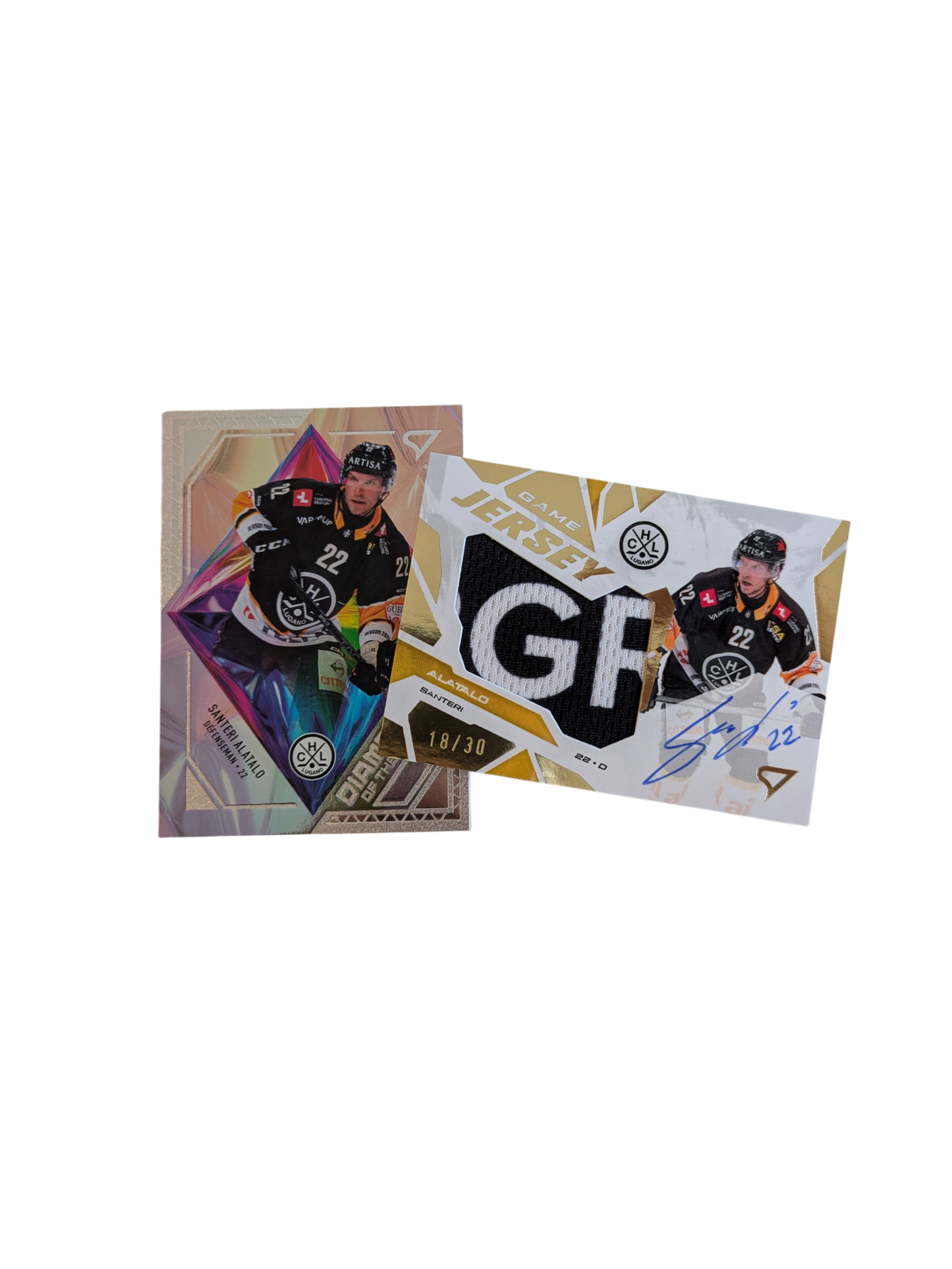 2026 SportZoo National League Series 1 HC Lugano Alatalo Santeri Diamonds + 18/30 Auto card