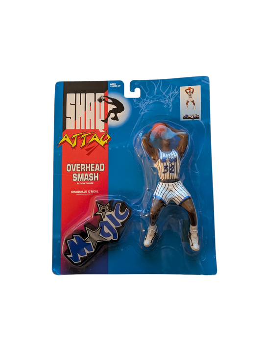 1993 Kenner Shaq Attaq Orlando Magic Shaquille O'Neal Overhead Smash Action Figure