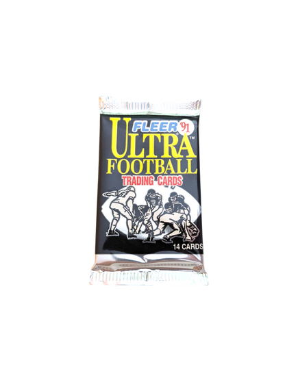 1991 Fleer Ultra NFL Football Cards Black Pack