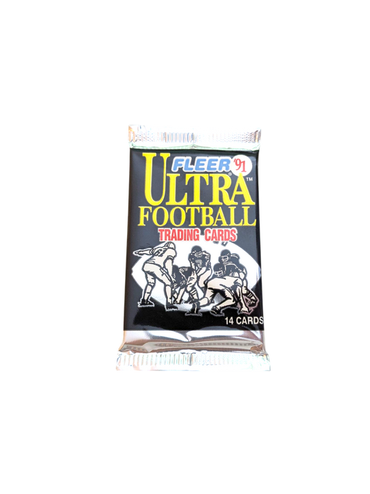 1991 Fleer Ultra NFL Football Cards Black Pack