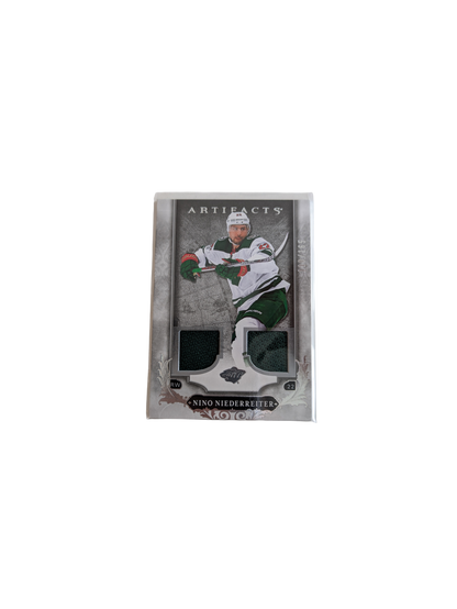 2018 Upper Deck Artifacts Minnesota Wild Nino Niederreiter Jersey Patch card