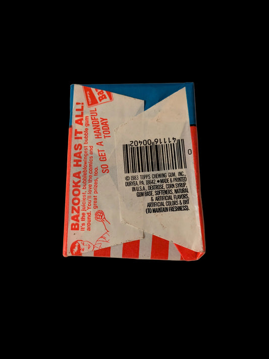 1983 Topps Superman 3 Trading Cards Pack