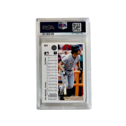 1990 Upper Deck Don Mattingly Baseball PSA Card