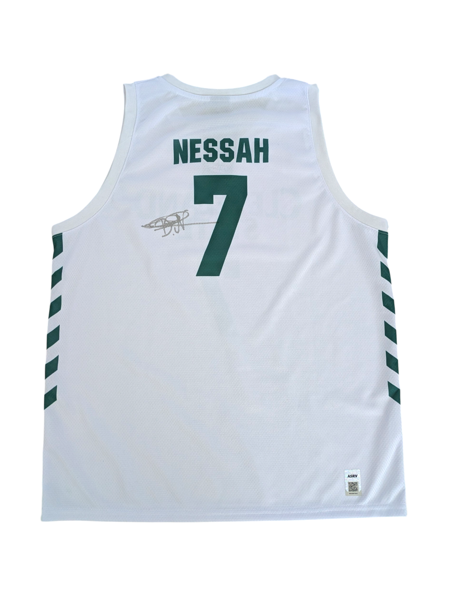 Cleveland State Dayan Nessah NCAA signed White Jersey