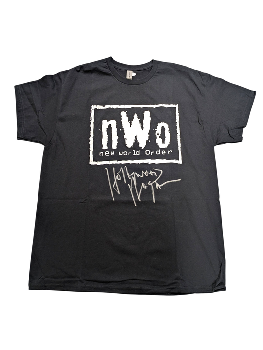 Hulk Hogan Hollywood Autographed NWO T-Shirt