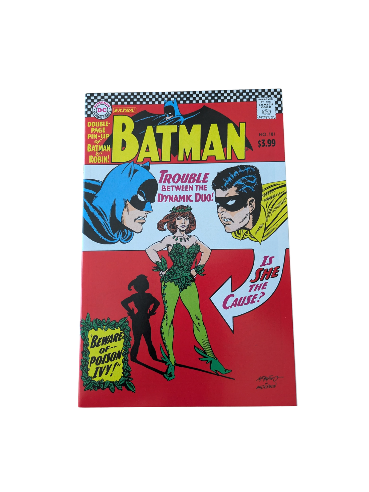 DC Comics Batman & Robin vs Poison Ivy Reprint Comic Book