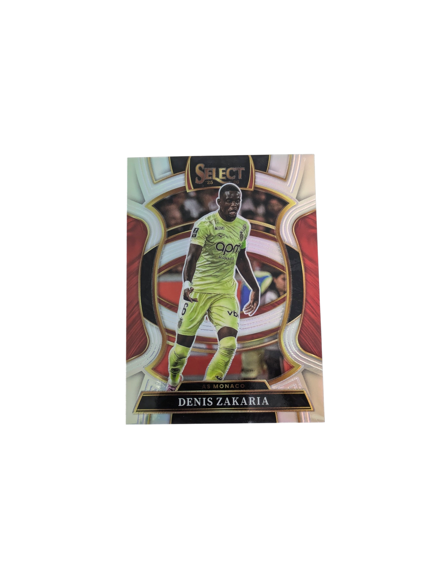 2026 Panini Select Ligue 1 Stade AS Monaco Denis Zakaria #26 card
