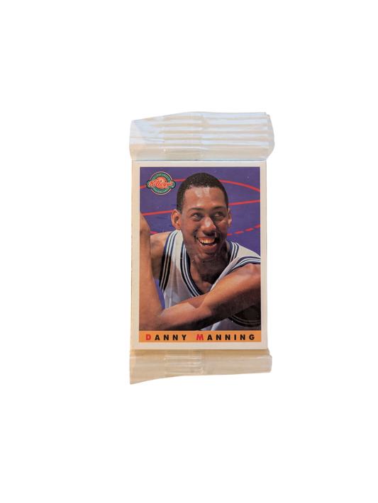 1993 Star Pics Kellogg's College Greats Poster Card Danny Manning Cover Pack