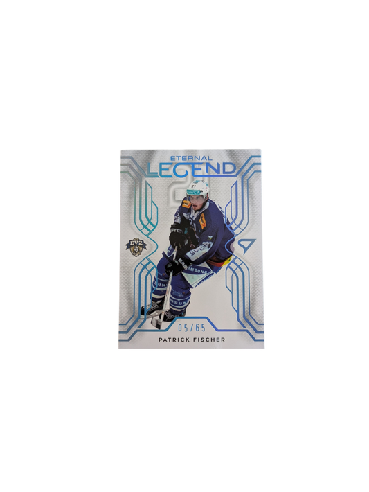 2026 SportZoo National League Eternal Legends Zug Patrick Fischer Base + 05/65 card