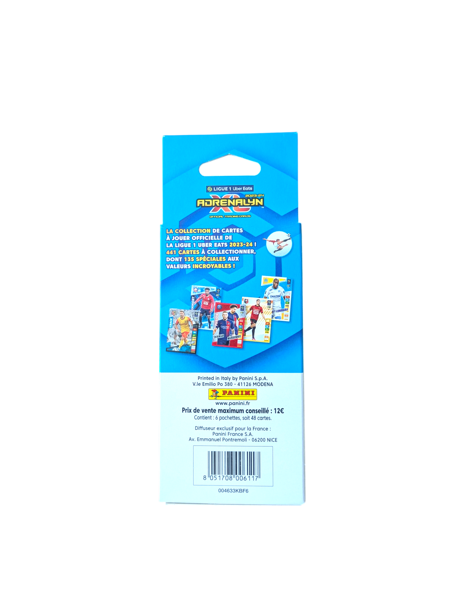 2023-24 Panini Adrenalyn XL Ligue 1 Trading Cards Hanger Box