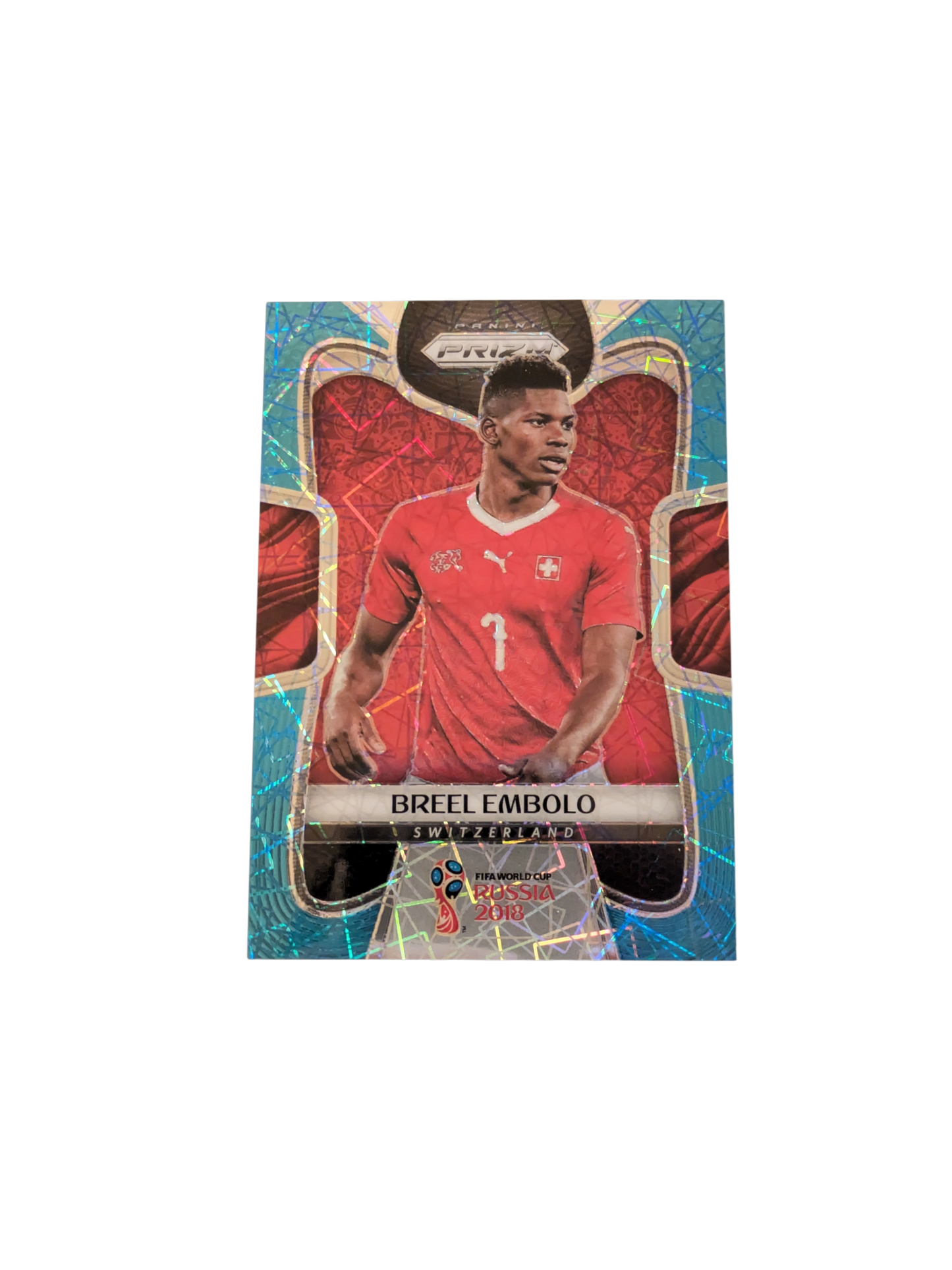 2018 Panini Prizm FIFA World Cup Russia Switzerland Breel Embolo #242 054/125 card