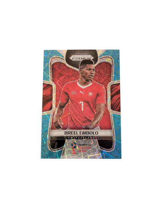 2018 Panini Prizm FIFA World Cup Russia Switzerland Breel Embolo #242 054/125 card