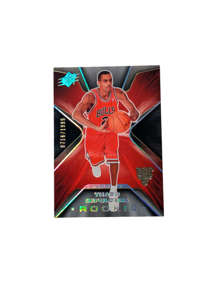 2007 Upper Deck SP Chicago Bulls Thabo Sefolosha 0716/1999 Rookie card