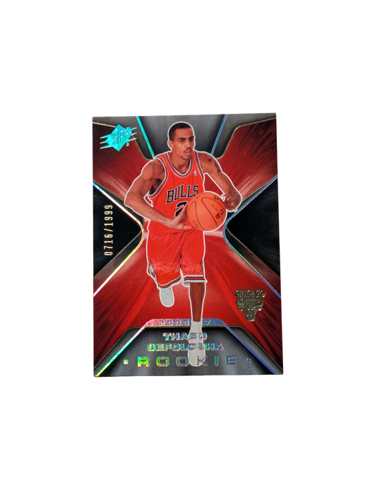 2007 Upper Deck SP Chicago Bulls Thabo Sefolosha 0716/1999 Rookie card