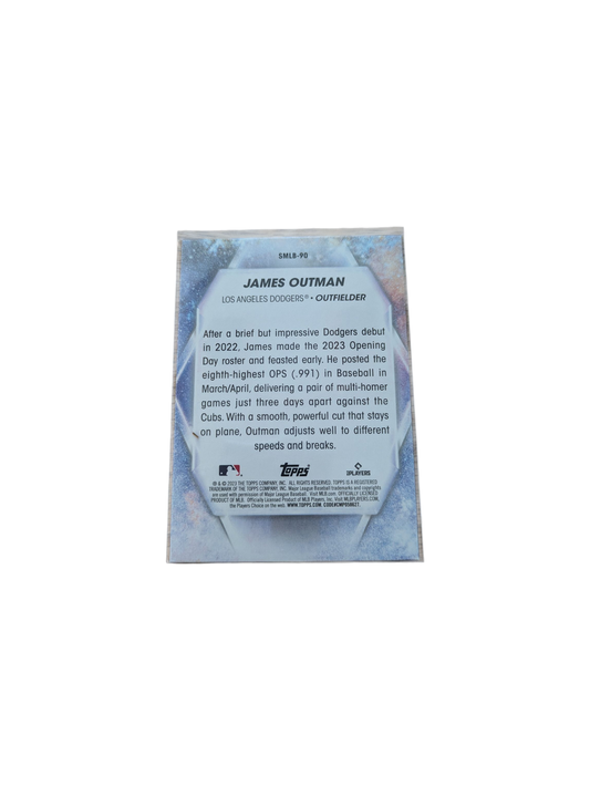 2023 Los Angeles Dodgers Stars of MLB James Outman Rookie Card