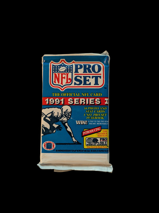 1991 Pro Set NFL Card Series 1 Pack