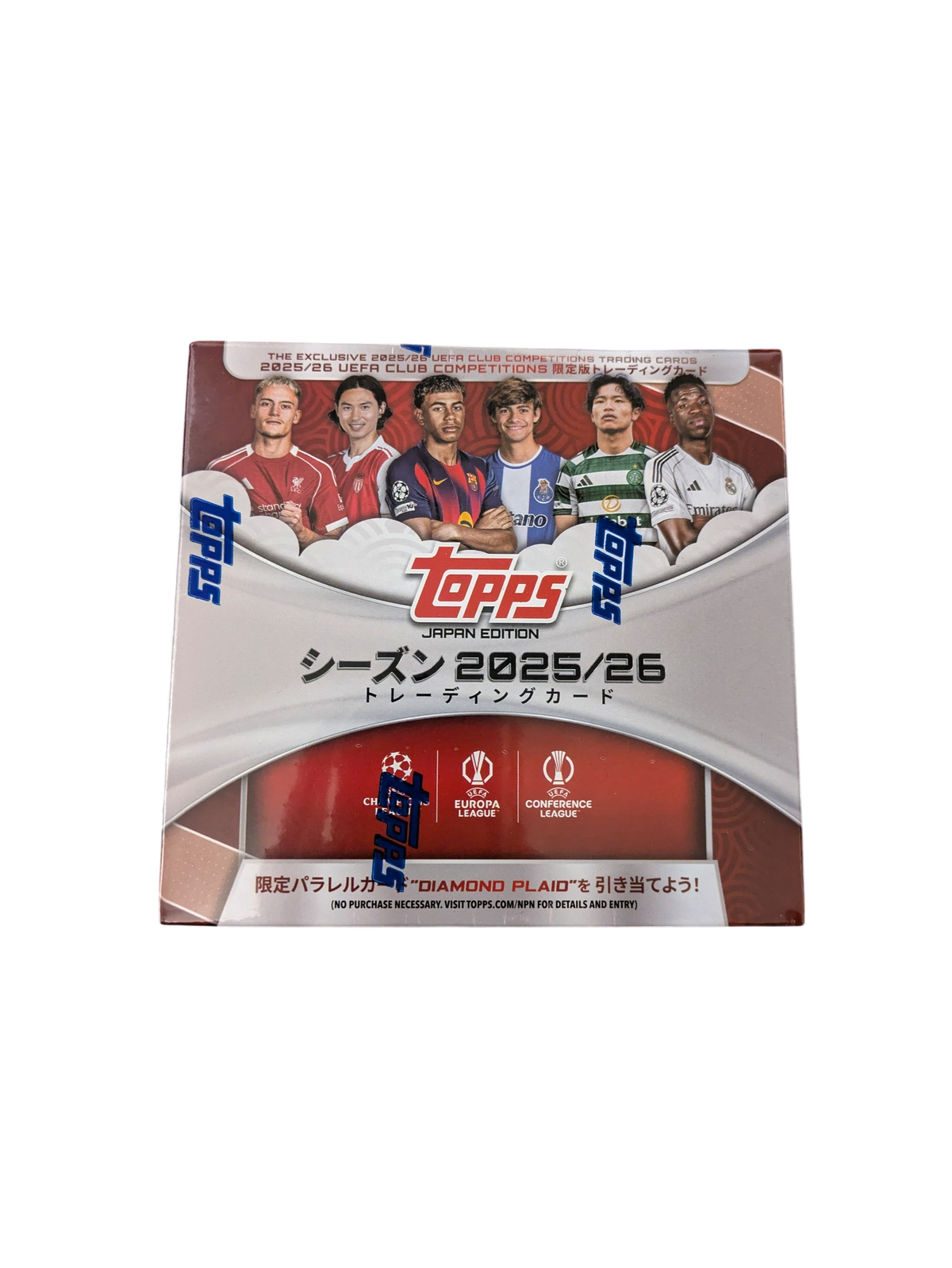 2025-26 Topps UEFA Football Japan Edition Mega Box