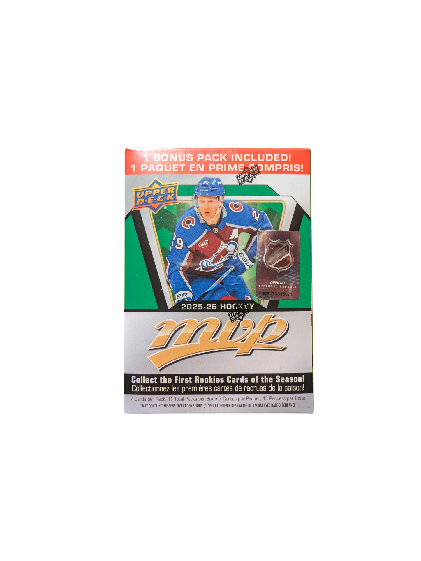 2025/26 Upper Deck MVP Blaster Box