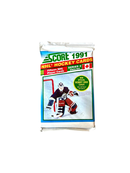 1991 Score NHL Hockey Series 2 Card Pack