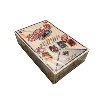 1991 Upper Deck MLB Baseball Collector's Choice Hobby Box