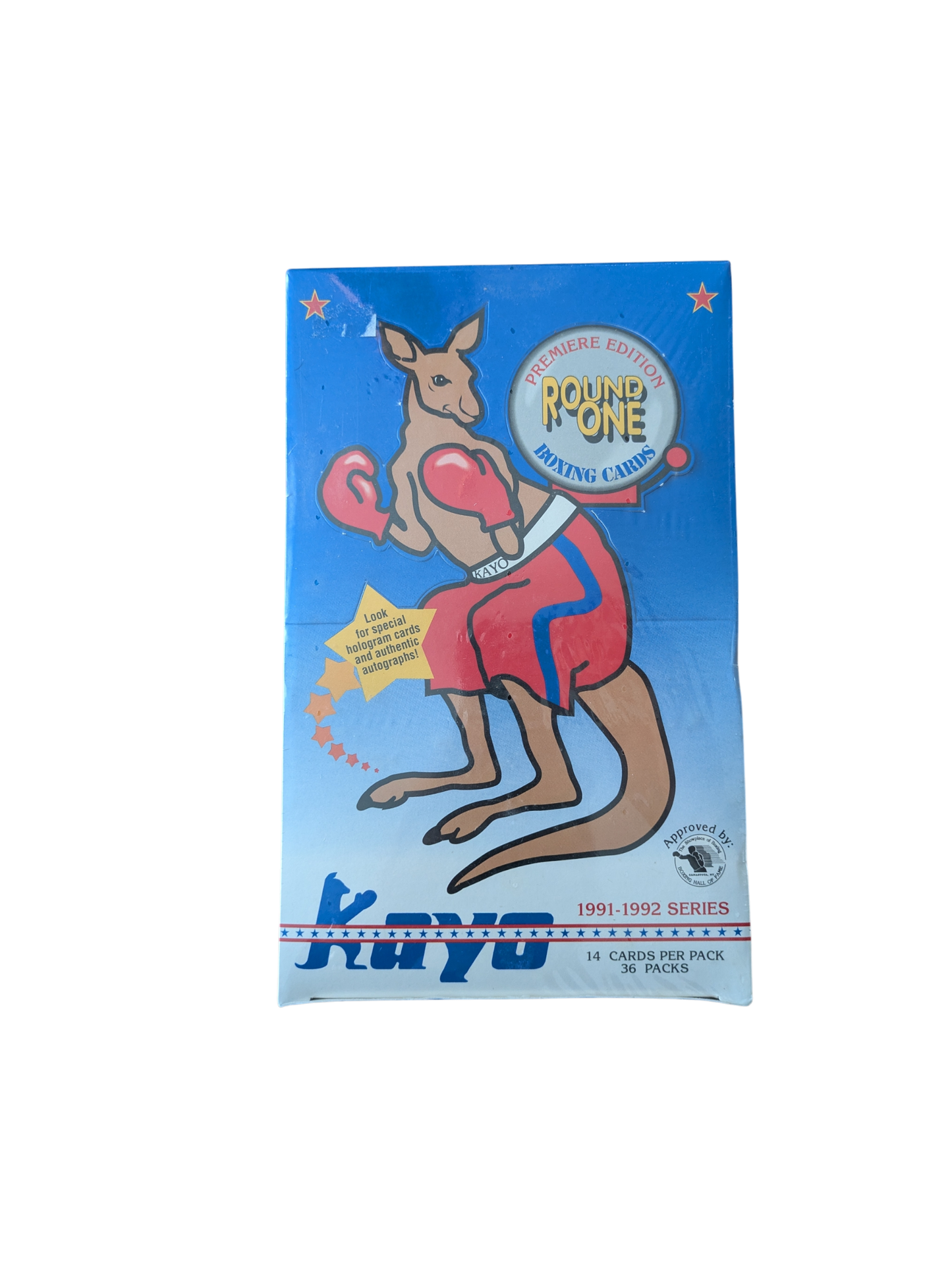 1991-1992 Kayo Round One Premiere Edition Boxing Trading Cards Hobby Box