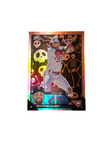 2023 Topps MLB Baseball Minnesota Twins Edouard Julien 18/50 Rookie card