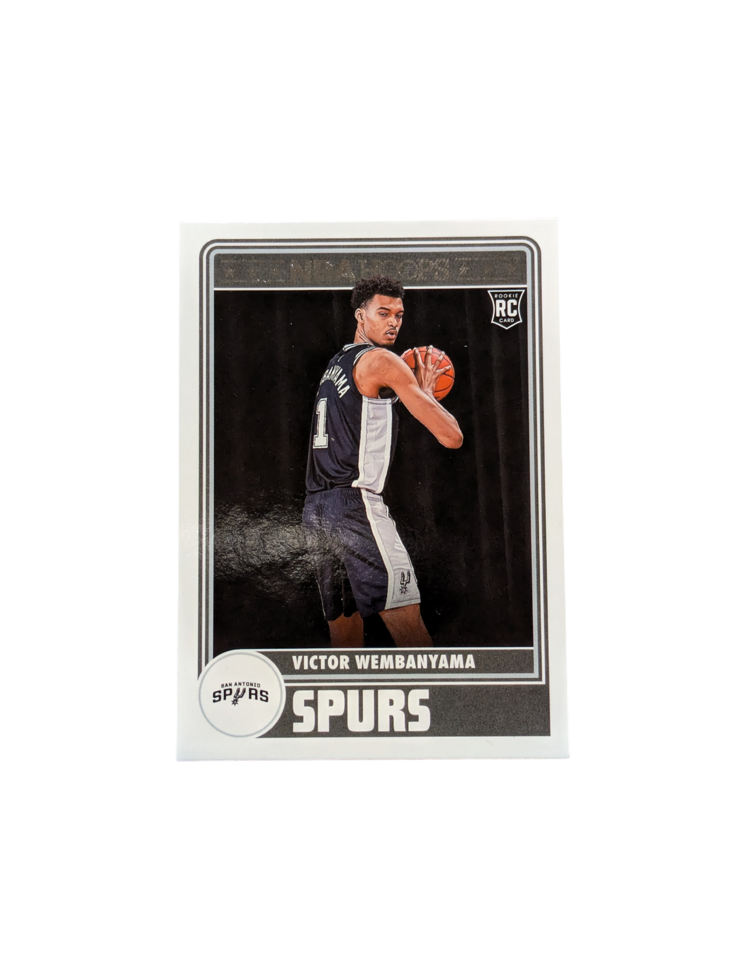 2023/24 Panini NBA Hoops San Antonio Spurs Victor Wembanyama #298 Rookie card