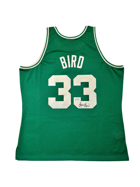 Boston Celtics Larry Bird NBA signed Jersey