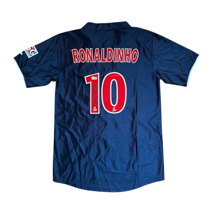 Paris Saint Germain Ronaldinho Gaucho Signed Football Jersey