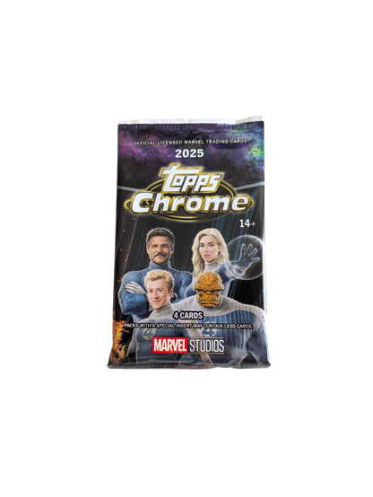 2025 Topps Chrome Fantastic Four Blaster Pack