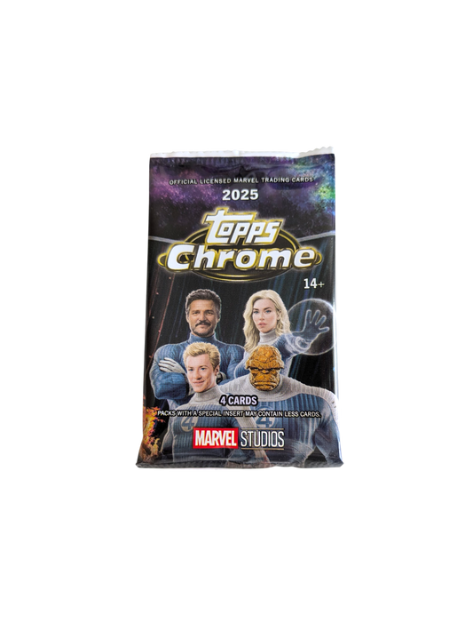2025 Topps Chrome Fantastic Four Blaster Pack